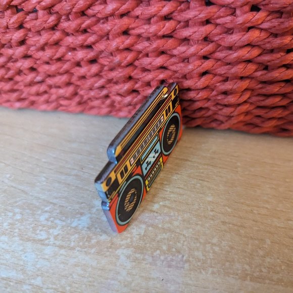 Custom boombox - hip hop earrings! Fab! - Picture 4 of 5